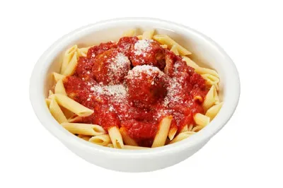 Pasta (Ziti) W/ Meatballs