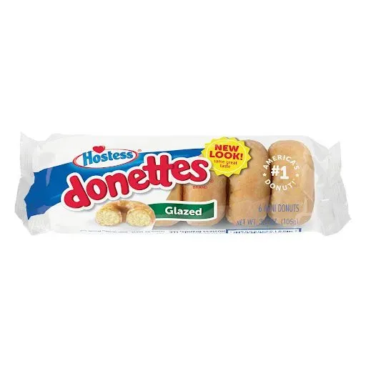 Hostess Glazed Donette 6ct