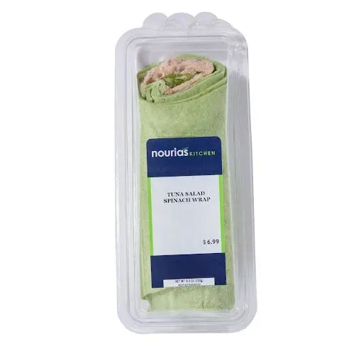 Tuna Salad Spinach Wrap