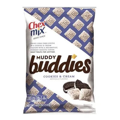 Muddy Buddies Pretzel Bites Cookies And Cream 4oz