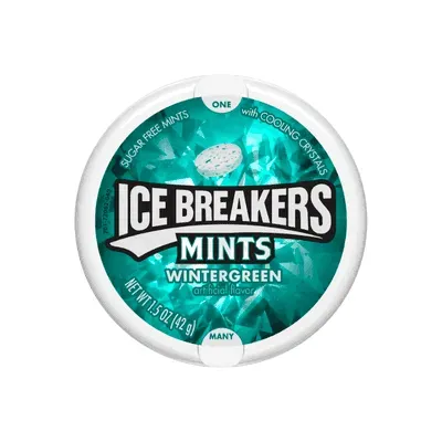 Ice Breakers Mints Wintergreen Sugar Free 1.5oz