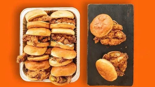 10 PACK CRISPY CHICKEN TENDER SANDWICH