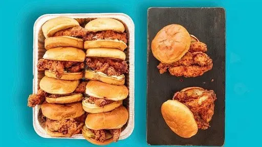 10 PACK NASHVILLE HOT CHICKEN TENDER SANDWICH