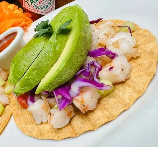 1 Shrimp Tostada