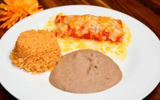 Kids Enchilada Plate