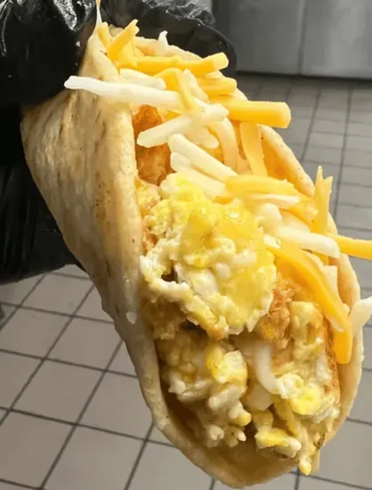 Egg and Cheese Taco