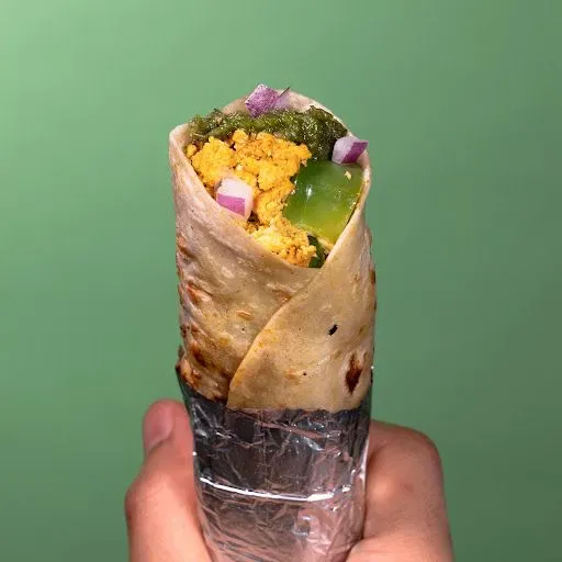 Paneer Bhurji Kathi Roll