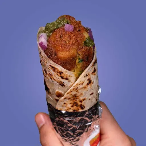 Aloo Tikki Kathi Roll
