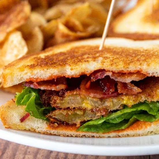 FRIED GREEN BLT