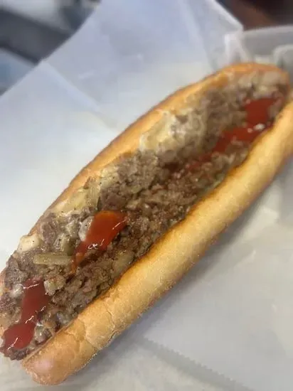 Philly cheese steak sandwich 