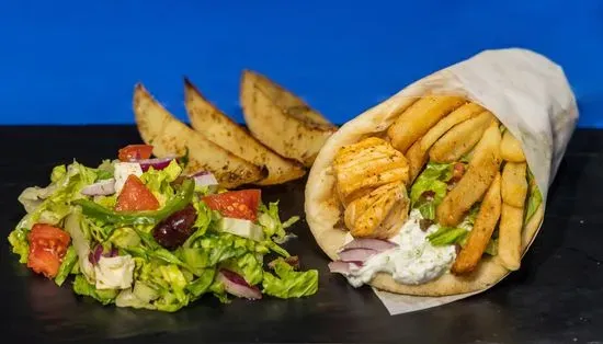 Chicken Souvlaki - Pita