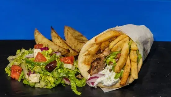 Pork Souvlaki - Pita