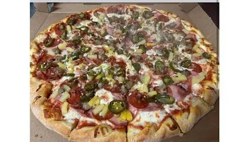 Italian Hawaiian Spice Pizza - XX-Large 20"