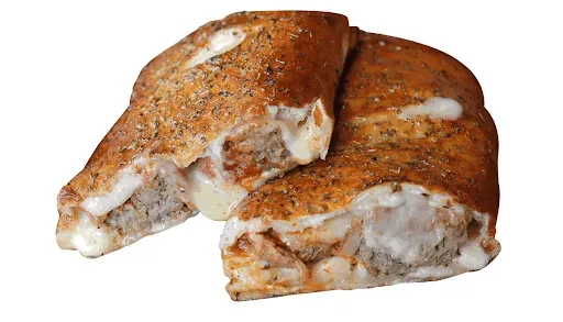 Meatball Pretzel Sandwich