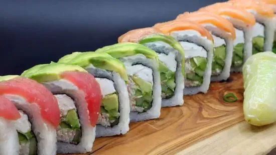 Rainbow Sushi Roll