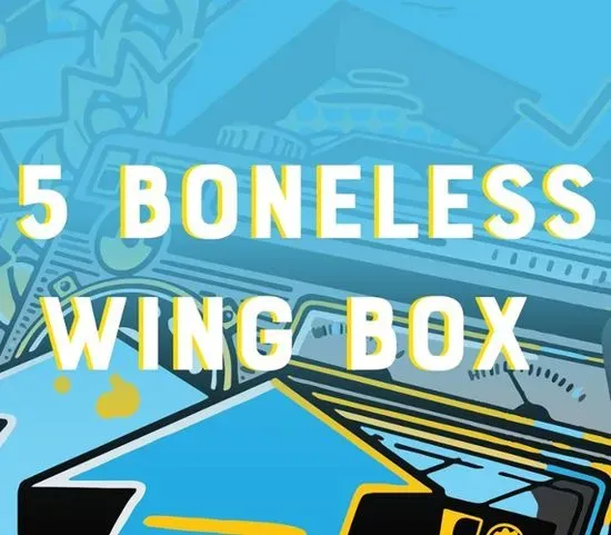 5 Boneless Wings Box