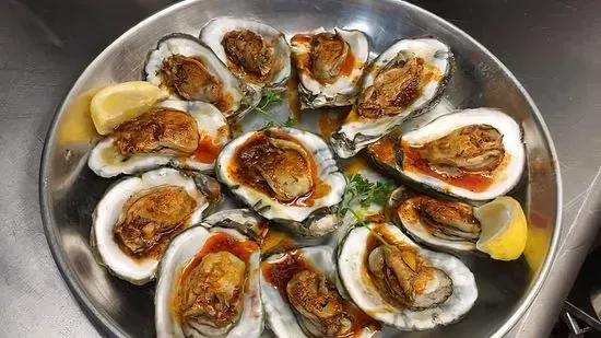 steamed oysters