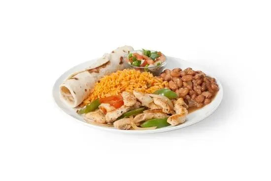 Chicken Fajita Plate