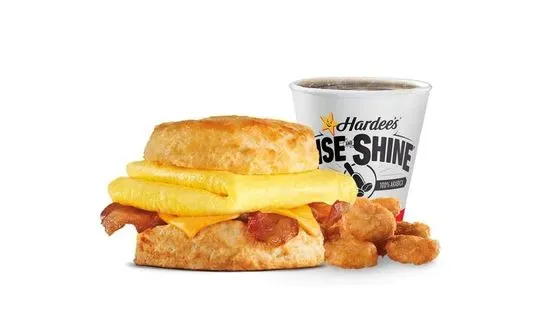 Bacon Egg & Cheese Biscuit Combo