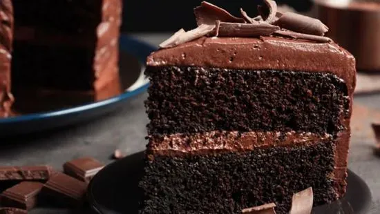 Chocolate Cake Sliced