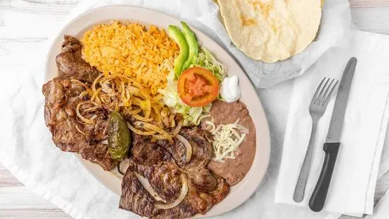 Carne Asada Plate