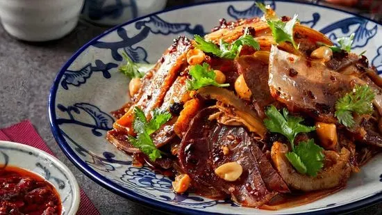 A6. Sliced Beef and Ox tongue in Chili Sauce / A6. 夫妻肺片