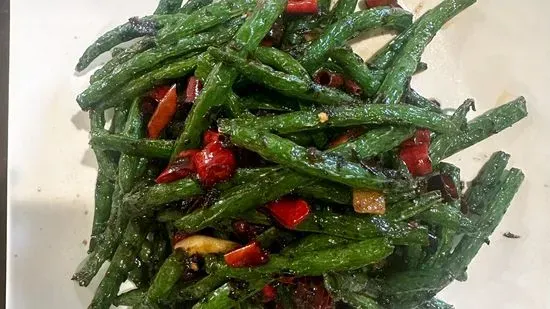 L3. Dry-Fried Green Beans with Minced Preserved Vegetable  / L3. 干煸四季豆