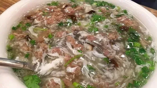 J1. 西湖牛肉羹 / J1. West Lake Beef Soup
