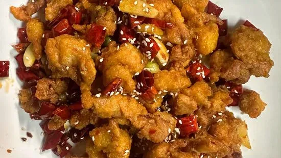 D2. Chongqing Diced Chicken with Chili Pepper / D2. 重庆辣子鸡