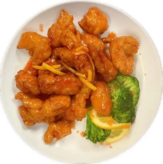 Orange Peel Chicken (Fried)