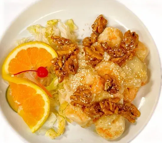 Honey Walnut Prawns