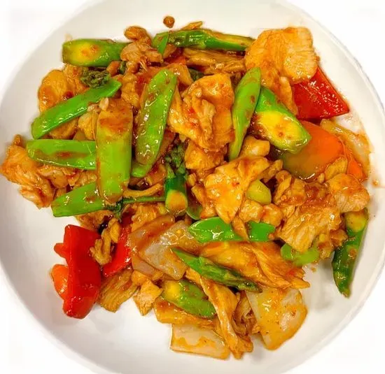 Spicy Basil Chicken