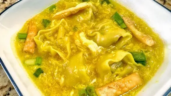 19. . Mixed Wonton Egg Drop Soup