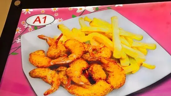 A1. . Fried Baby Shrimp