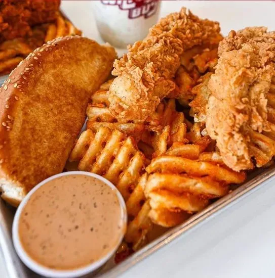 Jumbo Chicken Tender Basket, Drink