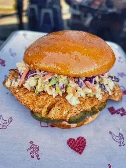 Nashville HOT Grilled Chicken Sandwich (Brioche)