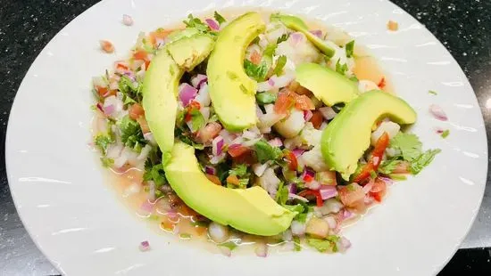 Ensalada de camarones