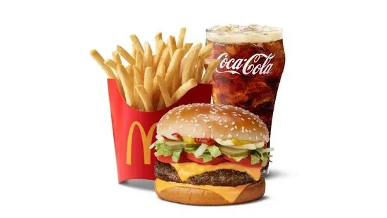 Quarter Pounder® with Cheese Deluxe Meal