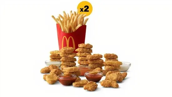 40 pc. Chicken McNuggets® & 2 Medium Fries