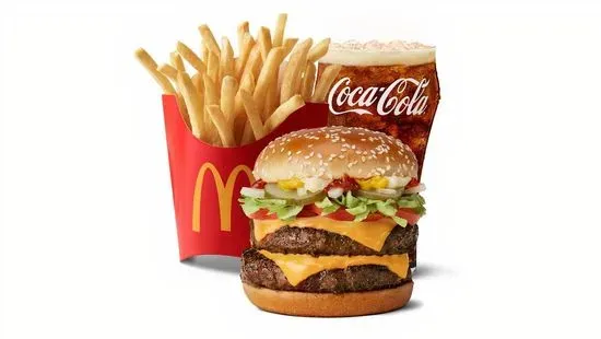 Double Quarter Pounder® with Cheese Deluxe Meal