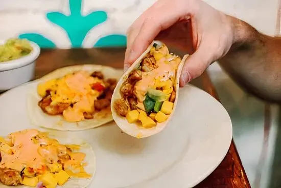 Chicken Mango Taco Combo