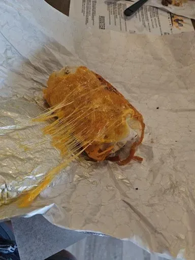 Chicken And Waffle Burrito