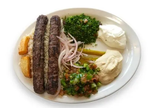 Kufta Kabob Plate