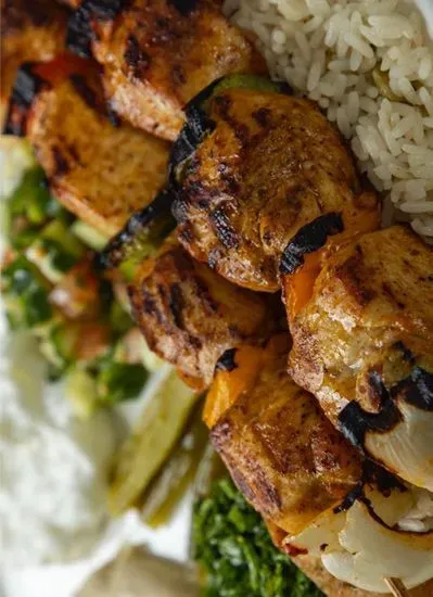 Chicken Kabob Bowl