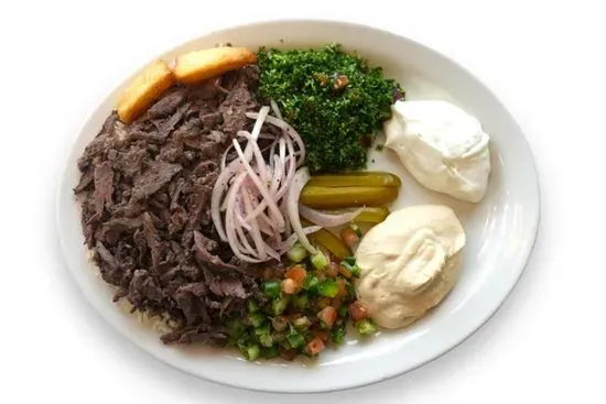 Beef Shawarma Plate