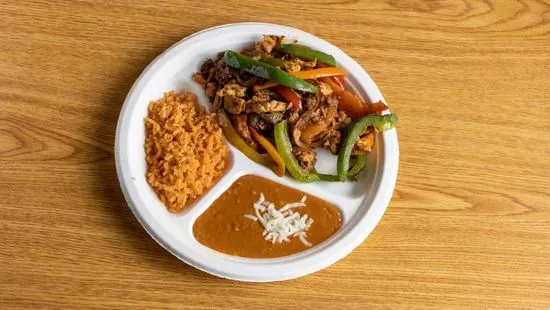 4. Fajitas Plate