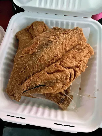 Fried Croaker W/Side