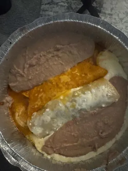 Custom Enchilada Plate