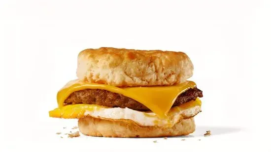 Sausage, Egg & Cheese Biscuit