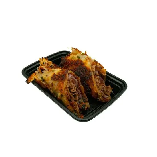 # Beef Scallion Pancake Wrapped